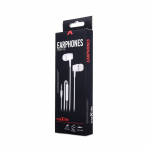 Maxlife MXEP-02 - In-Ear-hovedtelefoner med mikrofon, hvid
