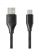 Forever Core - Fast Charge microUSB Synkroniserings-/opladningskabel (3A), 1,5 m