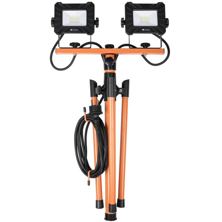 Smartwares LED-arbetslampa tripod 2 x 10W Smartwares LED-arbetslampa tripod 2 x 10W