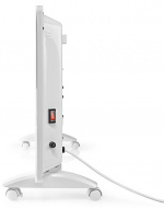 Nedis SmartLife Elradiator | Velegnet til badeværelse | Glas panel | 2000 W | 2 Varmeindstillinger | LED | 15 - 35 °C | Justerbar termostat | Hvid