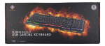 DELTACO GAMING RGB lit keyboard, metal frame, USB, black DELTACO GAMING RGB lit keyboard, metal frame, USB, black