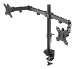 DELTACO GAMING Dual monitor desk mount, 13 DELTACO GAMING Dual monitor desk mount, 13