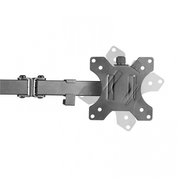 DELTACO GAMING Dual monitor desk mount, 13 DELTACO GAMING Dual monitor desk mount, 13