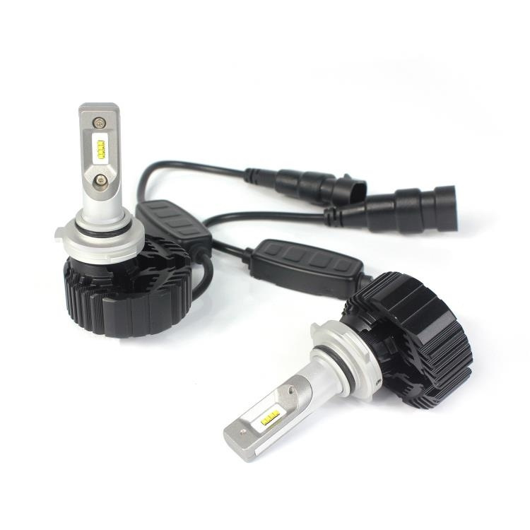 LED-konvertering 7 Plus, 9006, 24W/lampe, 5500LM, 2-pak