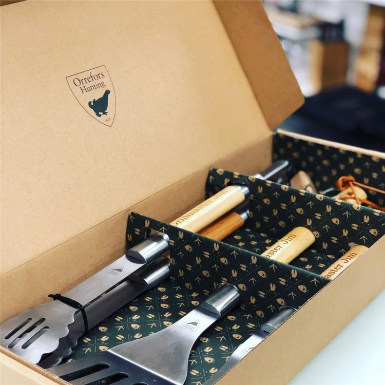 Orrefors Hunting, Grillredskaber