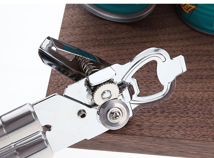 Konserv-/Flaskeåbner, Rustfrit stål