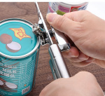 Konserv-/Flaskeåbner, Rustfrit stål