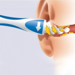 Glat ørevoksfjerner, 16-pak spiraler