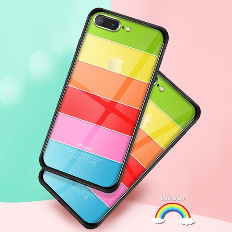 Regnbuefarvet skal til iPhone XR