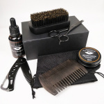 Skægplejesæt i 6 dele