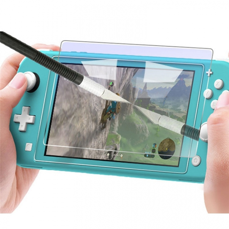 Etui med beskyttende tilbehør til Nintendo Switch Lite, svart