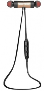 Trådlösa Bluetooth Hörlurar, Vattentålig, Rosé