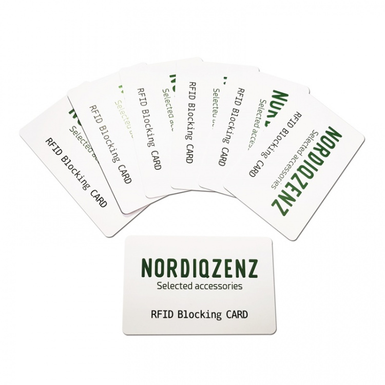 NORDIQZENZ RFID/NFC-blokeringskort NORDIQZENZ RFID/NFC-blokeringskort