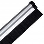 Isskraber med børste og teleskophåndtag, Sølv