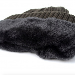 Hue med foring, Grå