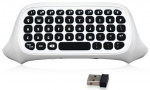 Tastatur til Xbox One S-controller, hvid