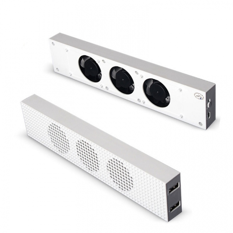 Køleblæser til Xbox One S, hvid