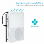 Køleblæser til Xbox One S, hvid