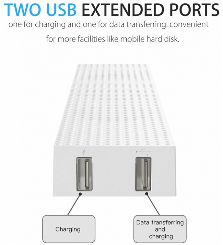 Køleblæser til Xbox One S, hvid