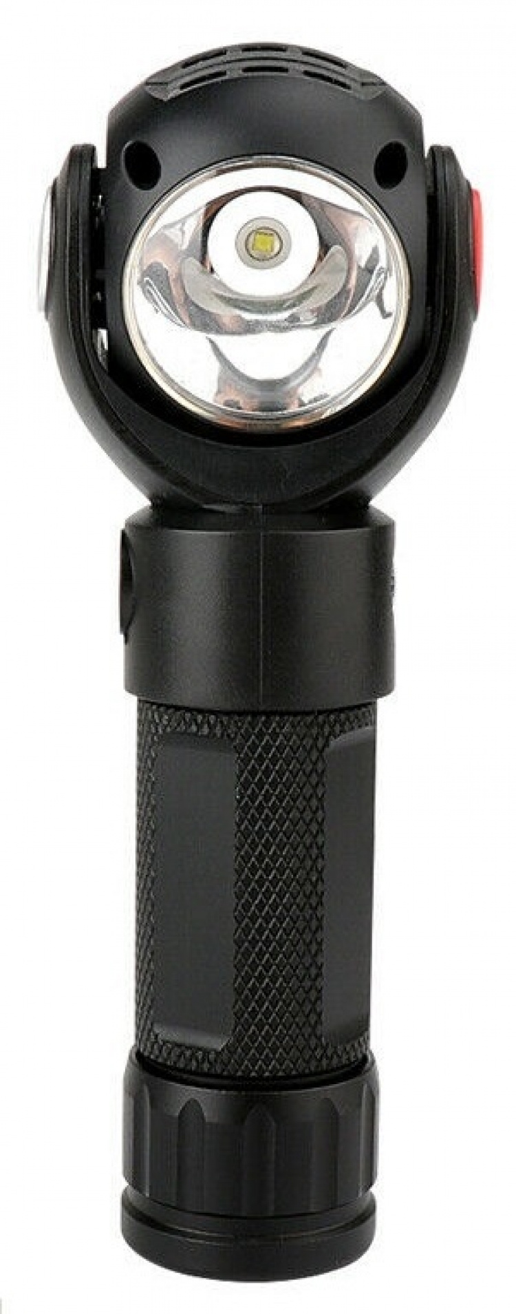 Genopladelig T6 + COB LED 360° roterende lommelygte med magnet