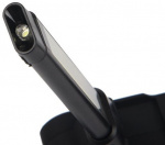 Genopladelig lommelygte 2000mAh, svart