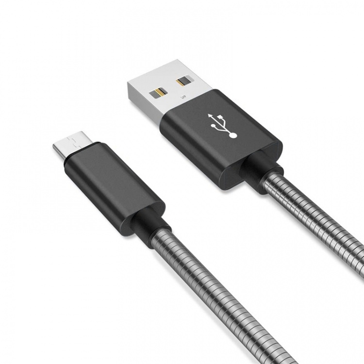 NORDIQZENZ Micro-USB kabel i Metal, 1m