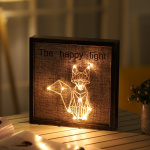 The Happy Light, bræt med LED-lys, Fox The Happy Light, bræt med LED-lys, Fox