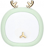 Natlampe med hjortehorn, grøn