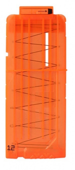 Magasin til Nerf, 12 skud, Orange