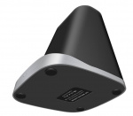 Pladsbesparende pennestativ med trådløs Qi-opladning