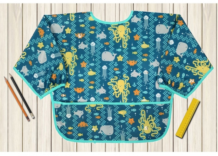 Mønstret spisekittel