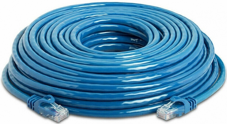 NORDIQZENZ Netværkskabel UTP RJ45 Cat6 15m, Blå