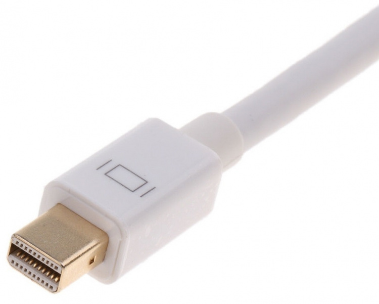 NORDIQZENZ Displayport til mini Displayport kabel, Hvid, 1,8m