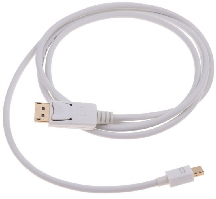 NORDIQZENZ Displayport til Mini Displayport kabel, Hvid, 2m