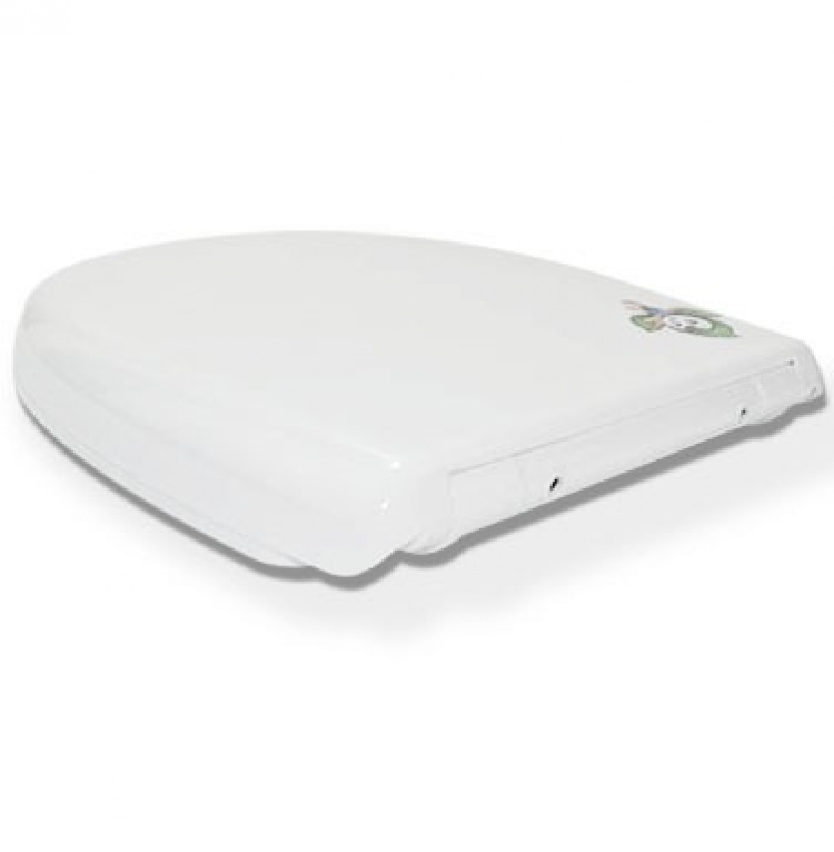 Toiletsæde - for god komfort og hygiejne, Hvid