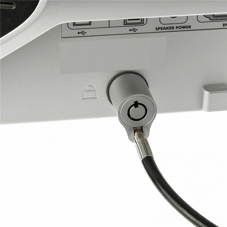 Universal computerlås med nøgler, 2m