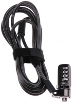 Universal computerlås med kodelås, 1,9 m