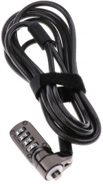 Universal computerlås med kodelås, 1,9 m