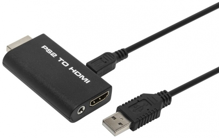 HDMI-adapter til Playstation 2