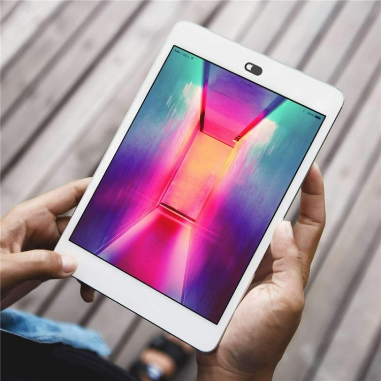 Plastkamerabeskyttelse til webcam, smartphone eller tablet