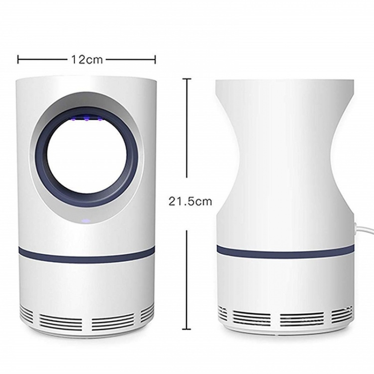 Effektiv myggedræber, hvid