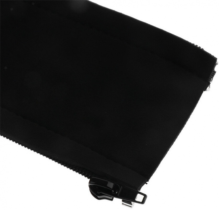 4-pak Kabelcover med lynlås, Svart