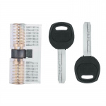 25 delars dyrkset med transparent lås