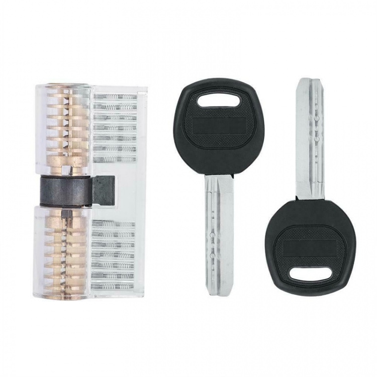 25 delars dyrkset med transparent lås