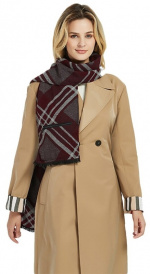 USB-drevet varmehalseduk i superblødt materiale