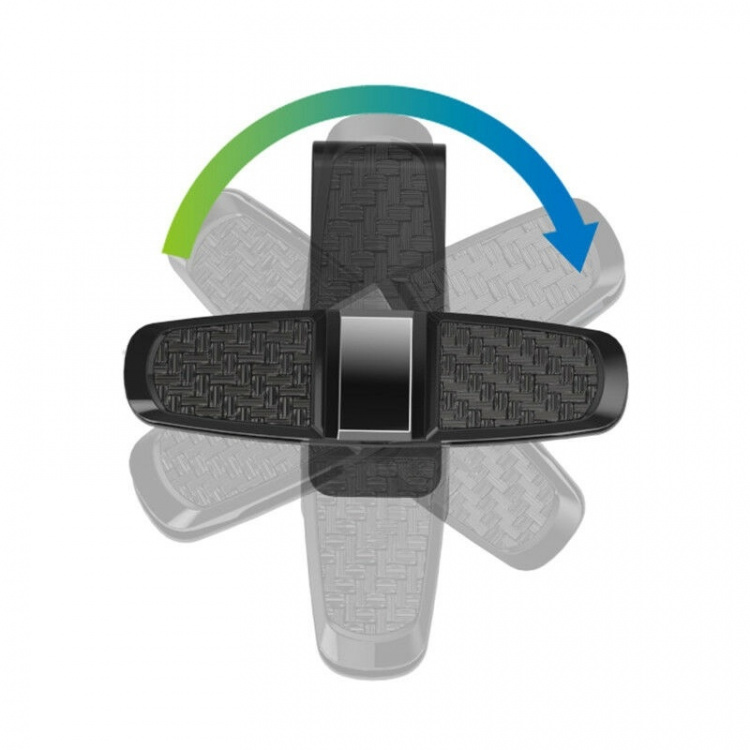 Klips til solbriller til bilen, Sort