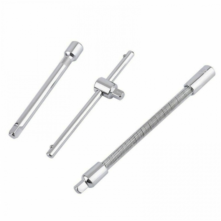 46-delt topnøglesæt til bil og motorcykel