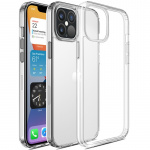 iPhone 12 mini slim cover, blød TPU-beskyttelse, gennemsigtig