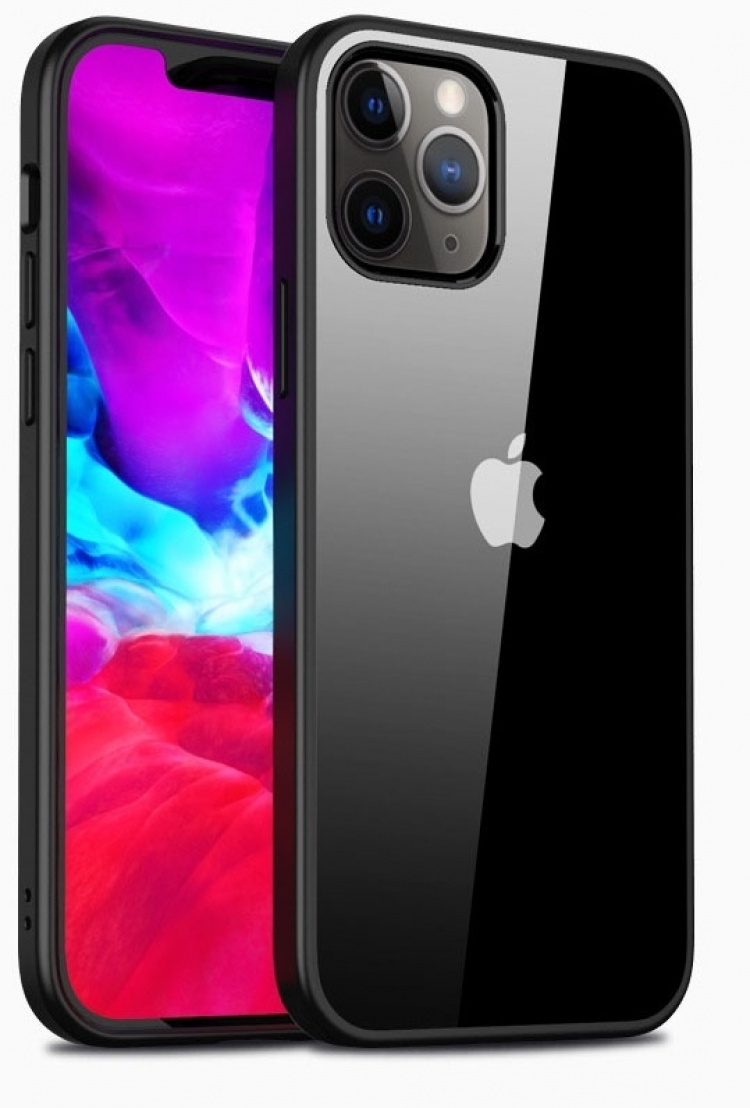 Elegant mobilcover til iPhone 12 mini, Sort