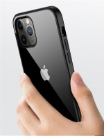 Elegant mobilcover til iPhone 12 mini, Sort
